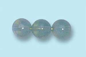 6mm Czech Pressed Glass Round Druk Beads-Peridot Opal AB Aurora Borealis