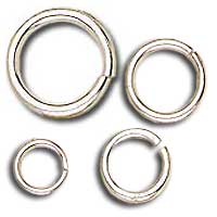 1 Pound Bright Aluminum Chainmail Jump Rings 18g 9/32 ID (5600+ Rings)
