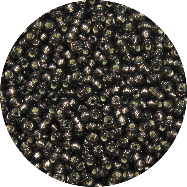 11-0 Silver Lined Dark Brown Japanese Seed Bead