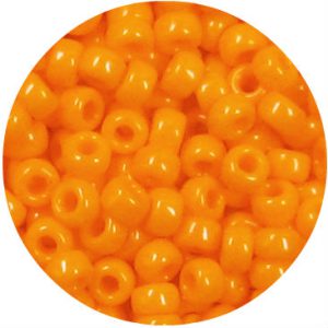 3/0 Japanese Seed Bead Opaque Orange