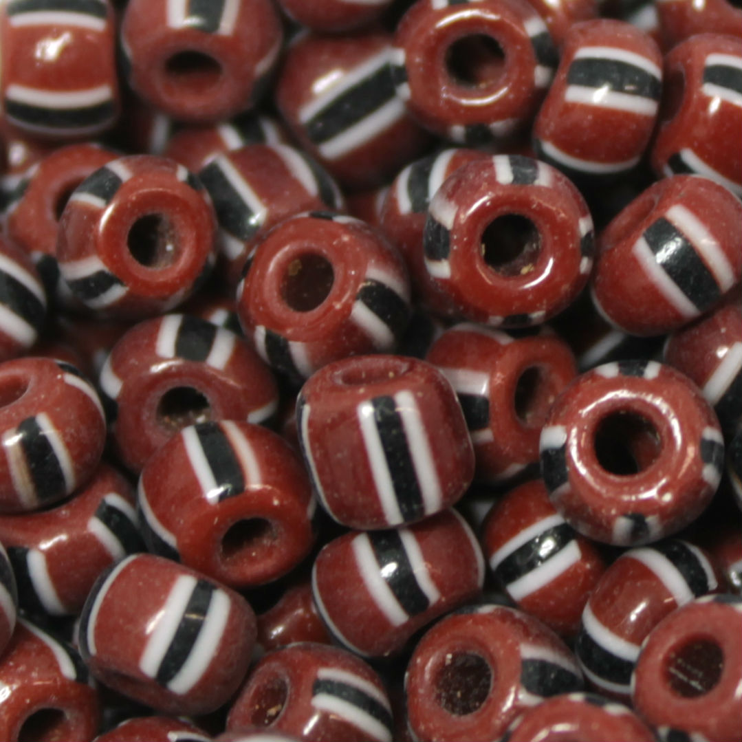 Czech Glass Seed Beads 2/0 Black Bead for Jewelry Making Crafts