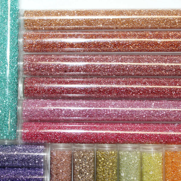 11/0 Japanese Shimmer Lined Seed Bead Variety Pack