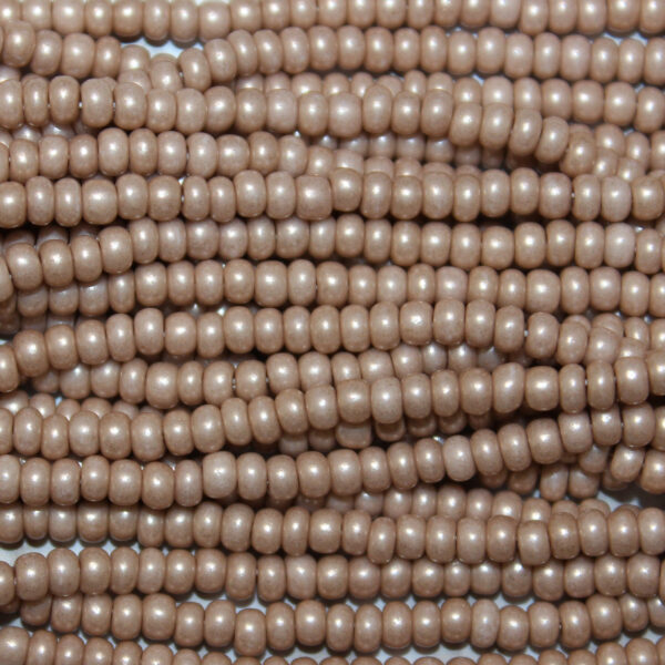 11/0 Czech Seed Bead Hazelnut Lamella Supra Pearl