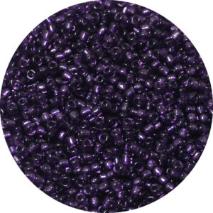 11/0 Matsuno M.G.B. Japanese Seed Bead Amethyst Shimmer Lined Purple