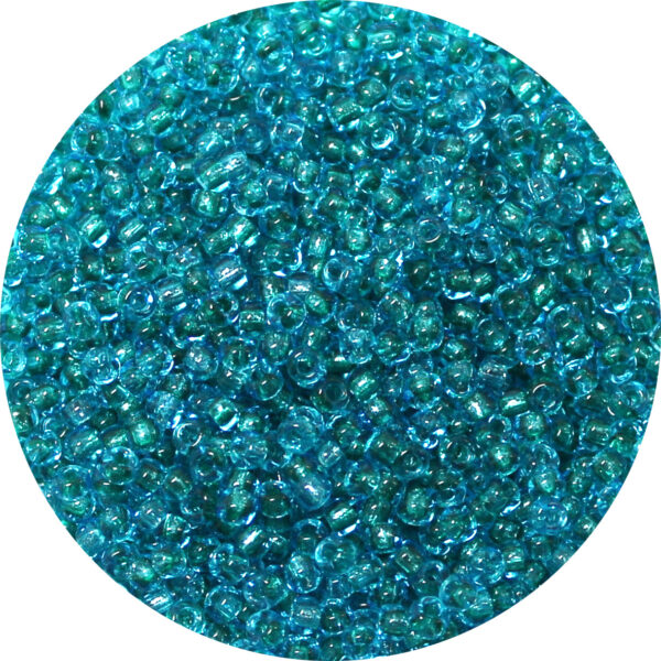 11/0 Matsuno M.G.B. Japanese Seed Bead Emerald Shimmer Lined Green