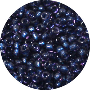 6/0 Matsuno M.G.B. Japanese Seed Bead Montana Shimmer Lined Blue