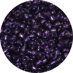 6/0 Matsuno M.G.B. Japanese Seed Bead Amethyst Shimmer Lined Purple